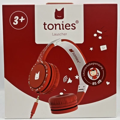 tonies® Lauscher Kopfhörer mit Lautstärkebegrenzung 85db Verstellbar gepolstert