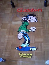 Gaston Lagaffe - Schaufensterfolie Promo Poster - Carlsen Verlag - 140 x 85 cm