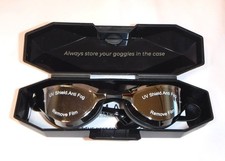 THEMAGIC5 The Magic 5 Black Swim Goggles  Case Coating UV Shield Anti-Fog NEW