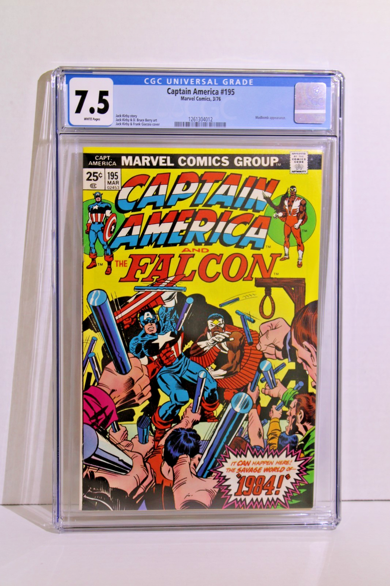Captain America #195 (Marvel Comics March 1976) 7.5 | eBay