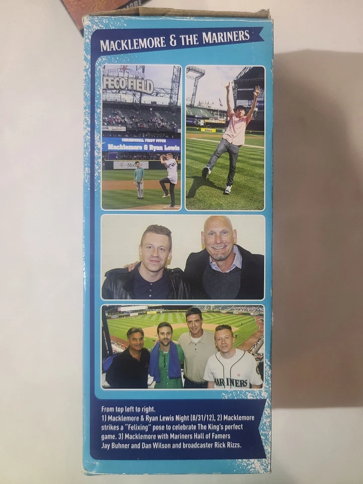 Macklemore 2014 Seattle Mariners SGA bobblehead doll - Image 4 of 4