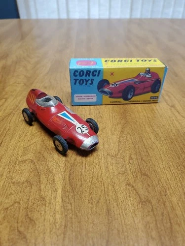 Vintage CORGI TOYS 150S Vanwall Race Car w/ Box Gt Britain