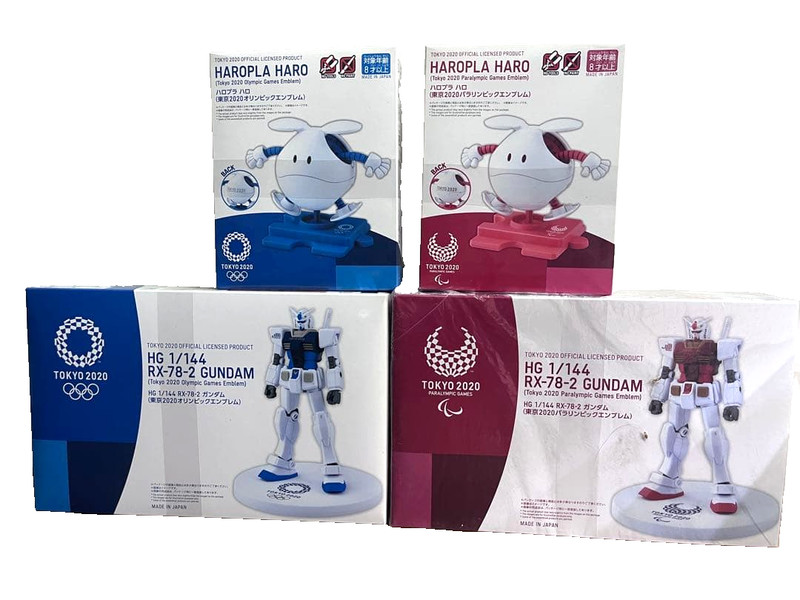 HG 1/144 RX-78-2 Gundam HARO Tokyo 2020 Olympic Paralympics Emblem Gunpla JP