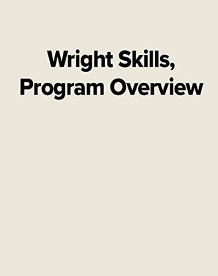 Wright Skills, Program Overview - McGraw Hill - Good - See condition notes