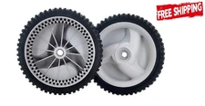 2 Front Drive Wheel Kit For Black Max Husqvarna Craftsman Gold 6.75HP Push Mower