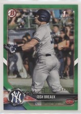 2018 Bowman Draft Green 64/99 Josh Breaux #BD-57 s3g