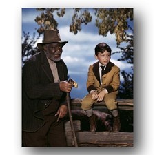 Bobby Driscoll, James Baskett Photo 8x10 Song Of The South 1949 Disney Film