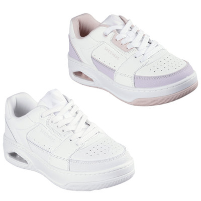 Skechers Womens Uno Court Courted Style Trainers