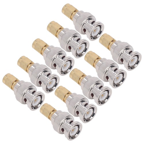 Adapter wtyczki SMA na wtyczkę BNC 10 sztuk koncentrycznego kabla RF do - Zdjęcie 10 z 22