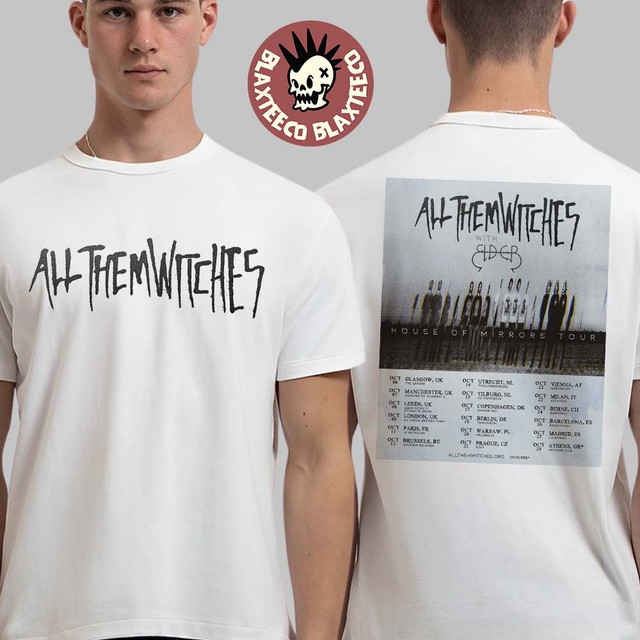 All Them Witches 2025 UK EU Mirrors Tour Tee