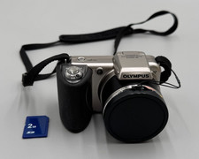 OLYMPUS SP -600UZ 12MP 15X Optical Zoom Digital Camera 2GB SD Card /No Battery B