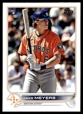 2022 Topps Jake Meyers Rookie Houston Astros #295
