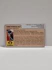 Gijoe Arah Cobra Hydrofoil Pilot Lampreys Red Back File Card Mail Away Uncut