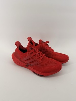 Adidas Ultraboost 21 Shoes Mens Size 9.5 Running Boost FZ1922 Comfort Sneakers