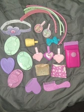 Scruff A Luvs Accessories Lot Collar Brush Shaver Tags Clothes 