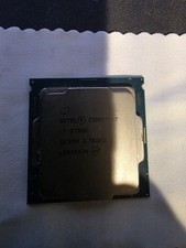 Intel Core i7-8700K 3.7GHz 6 Core Processor CPU LGA 1151