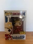 Funko Pop Vinyl Marvel Iron Man Unmasked Hot Topic Exclusive 136