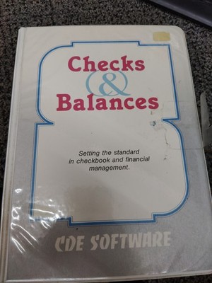 Checks and Balances by CDE Software
