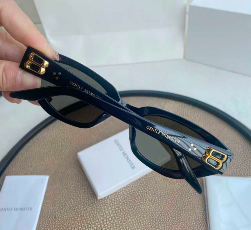 Gentle Monster Duns 01 Sunglasses Black With Case New | eBay