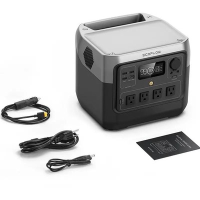 ECOFLOW Portable Power Station RIVER 2 Pro 700, 716Wh LiFePO4 Battery, 70 Min...