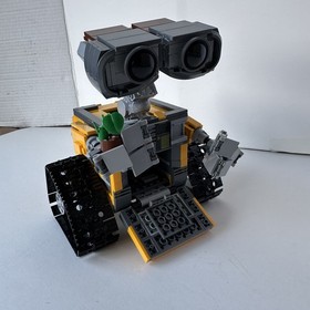 LEGO Ideas WALL-E Yellow Robot Figure Build Pixar Disney Set Model Retired Read