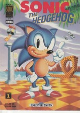 Sonic The Hedgehog Promo #1 - 1991 - Comic Book Sega Genesis
