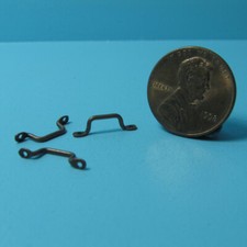 Dollhouse Miniature Oil Rubbed Bronze Metal Window Handles Set of 3 CLA05545