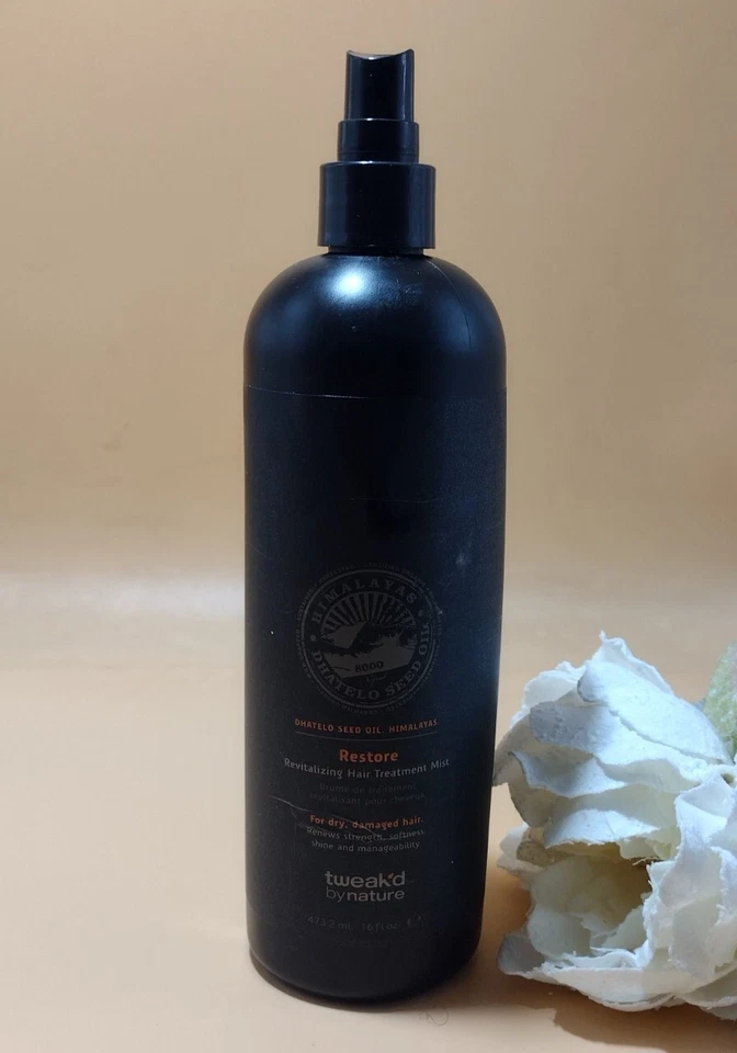 Tweak'd By Nature Restore Revitalizing Hair treatment Mist 16 oz New With Pump  - Image 4 of 4