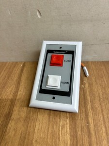 Rauland TCDPB2 dual button Norm/Emer for Telecenter "USED"