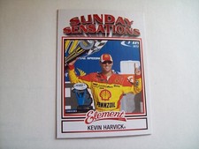KEVIN HARVICK  2011 WHEELS ELEMENT #67 SUNDAY SENSATIONS NASCAR RACE CARD