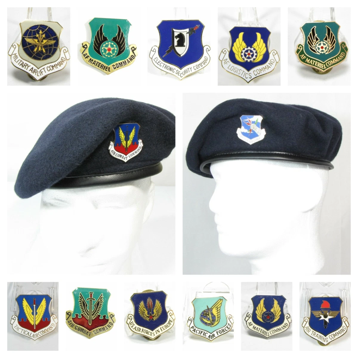 usaf grey beret