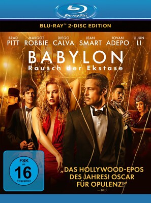 Babylon - Rausch der Ekstase (2022)[Blu-ray/Neu/OVP]mit Brad Pitt, Margot Robbie