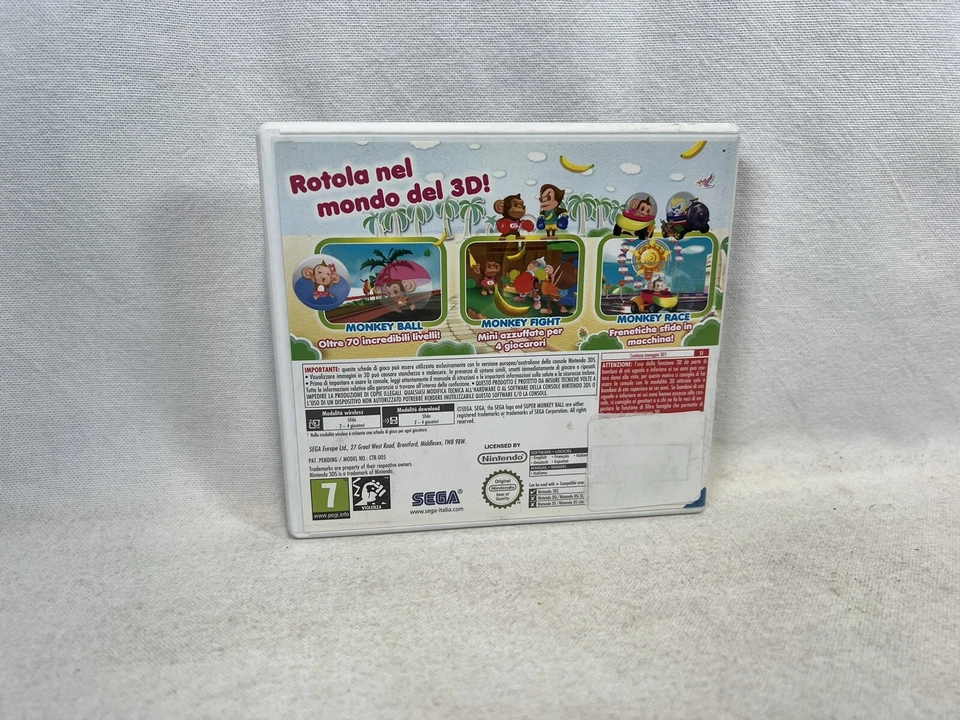 Nintendo 3DS 2DS Videogioco - Super Monkeyball 3D, foto 4 di 5