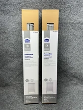 Project Source Premium Width 27in x 64in Cordless Gray Vinyl Room Blinds(Qty2)