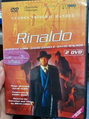Rinaldo region 2 DVD (2 discs) 2001 Handel opera stage show