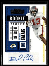 2020 CONTENDERS ROOKIE TICKET AUTO RAYMOND CALAIS RAMS