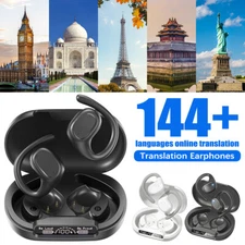 OWS Wireless Bluetooth Earphones Earbuds Two Way 144 Languages Smart Translation