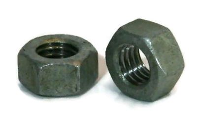 250 Écrous Hexagonaux Acier Galvanisés Grade 2 - 7/16"-14 UNC, Filet Gros, Lot économique