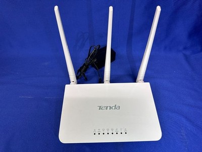 Tenda F3 N300 Wireless Router 300Mbps 3 Antennas Bundle w/ Power Adapter