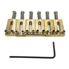 E-Gitarren Stegs&auml;ttel aus Messing 10.5mm Tremolo Teile