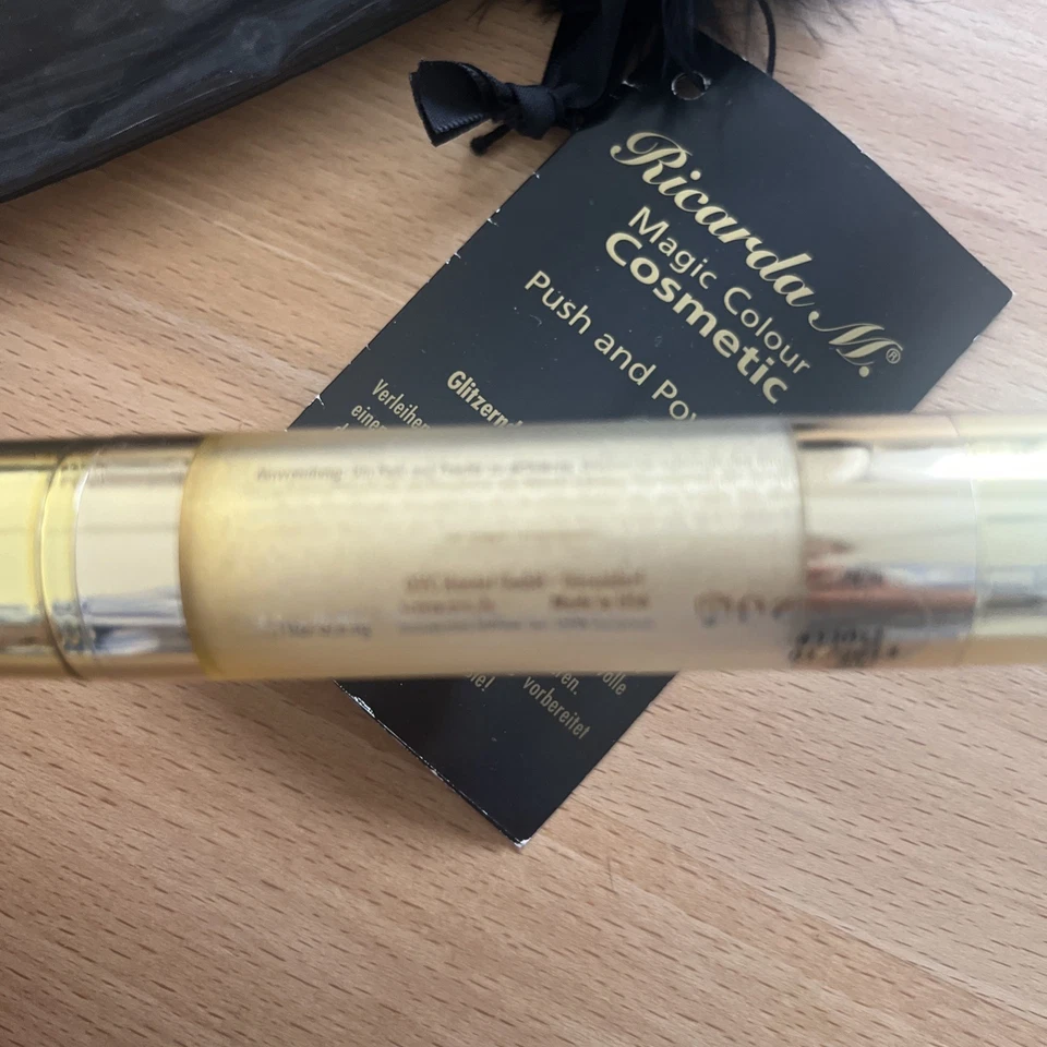 2 x Ricarda M Puder Powder Echthaarpinsel Magic Color Push & Powder NEU OVP - Bild 4 von 4
