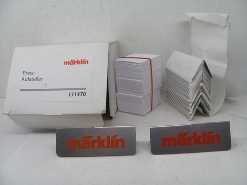 Medidor de precios de chapa Märklin 171470 aprox. 50 unidades sin usar leves marcas de almacenamiento | Zustand: Neu