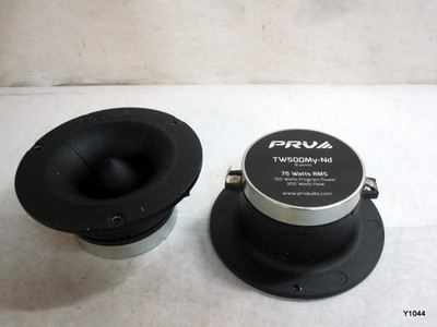 2x PRV Audio TW500My-Nd Bullet Neodymium 4  Pro Tweeter 8 Ohm Neo 300 Watts