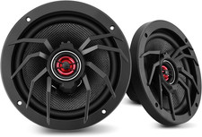 6.5" Coaxial Car Speakers 1000W Max 4 Ohm Plug Play Upgrade Pair