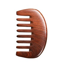 Green Sandalwood Comb Massaging Tools Natural Sturdy Wooden Household Portable S