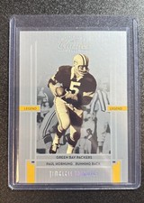 Paul Hornung 2005 Donruss Classics Timeless Tributes Holo Foil 05/50 Jersey #