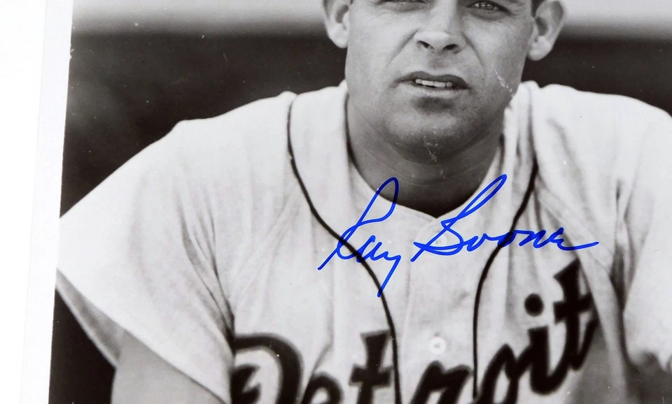 Ray Boone Signed 8 x 10 B & W Photo Tigers JSA Auto - Image 2 of 3