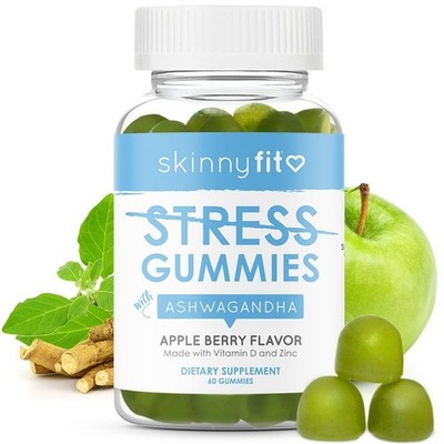 SkinnyFit No Stress Gummies 60 Count