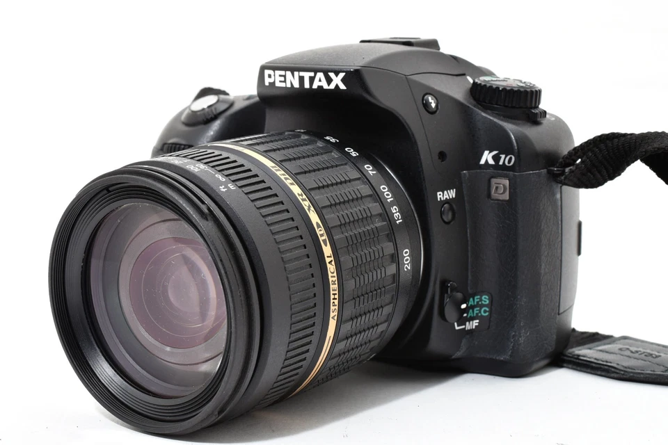 Cámara SLR Pentax K-10D 10,2 MP con Tamron 18-200 mm f/3,5-6,3 XR Di-II [EXC++] 2797 Foto 3 de 4