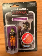 Star Wars Retro Collection General Hera Syndula Hope Hasbro Vintage 3.75 Ahsoka